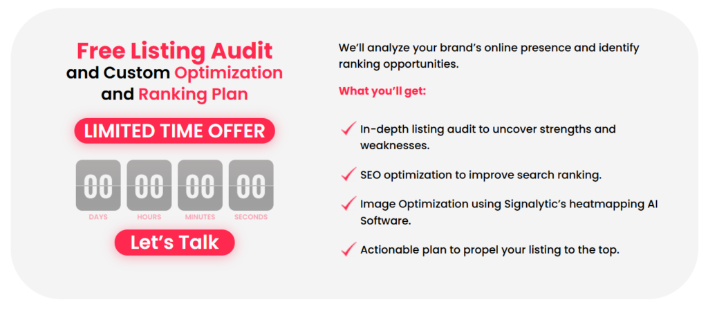 Free amazon listing optimization