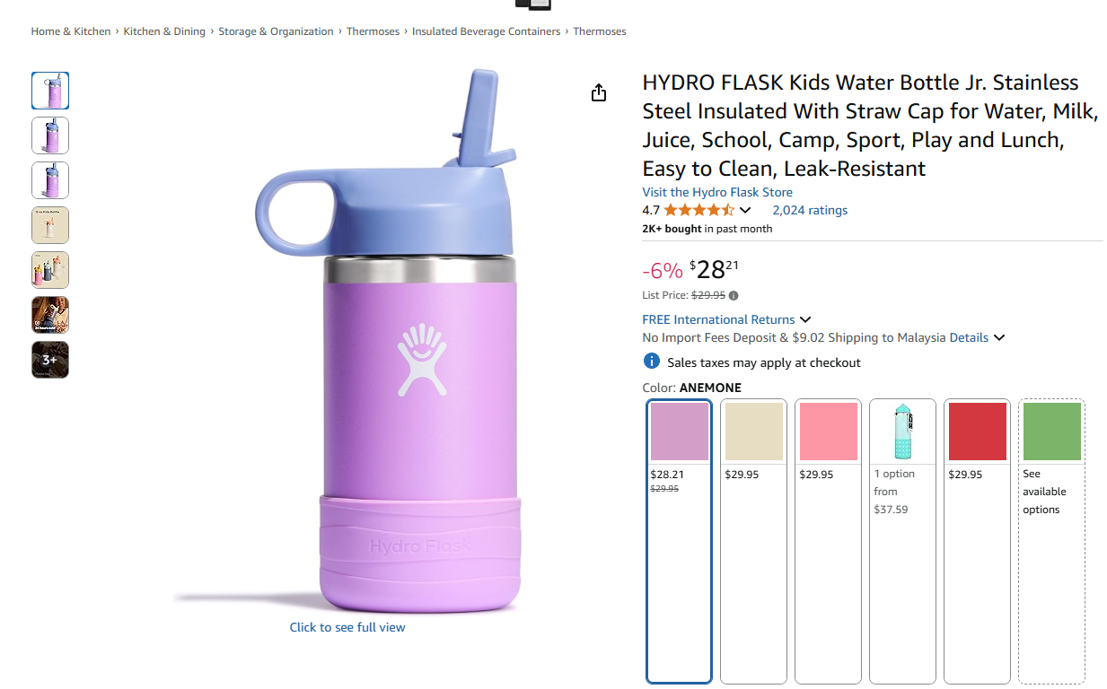 kids-school-hydroflask-water-bottle-amazon