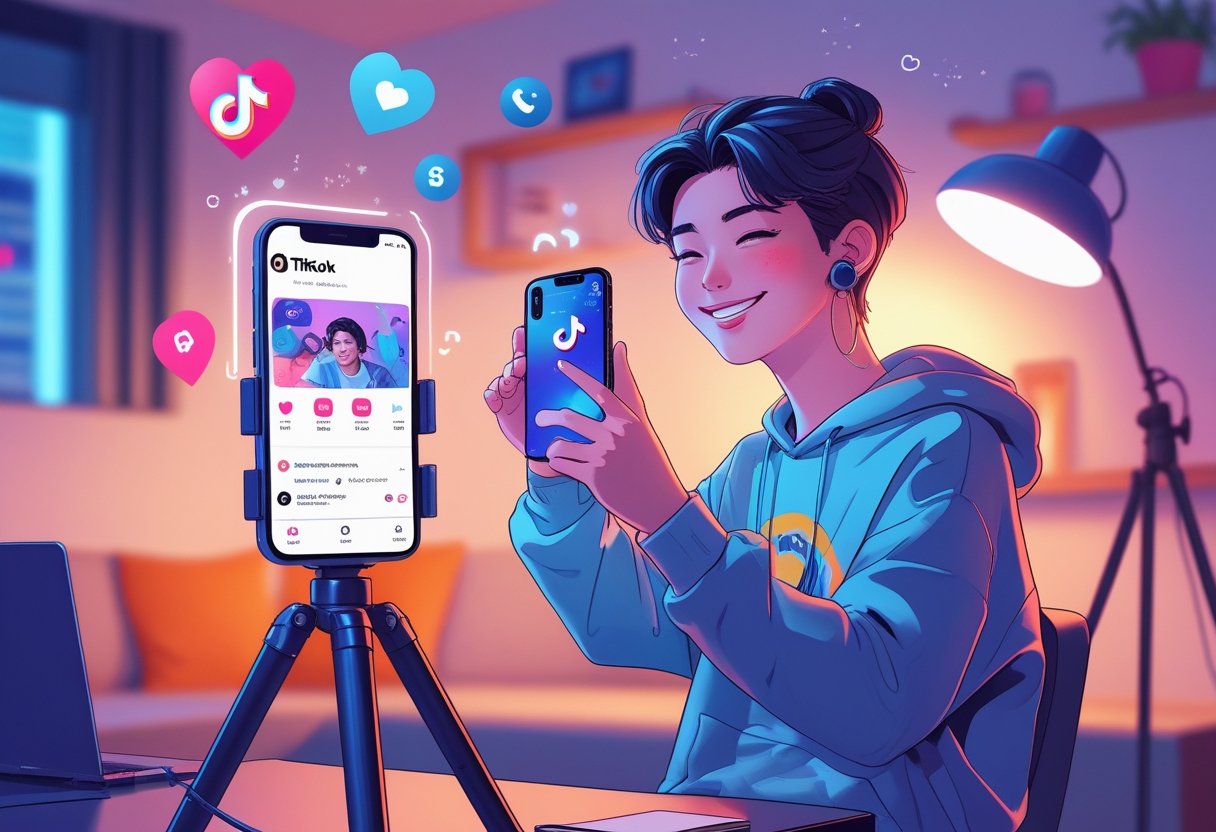 how do you go live on tiktok video