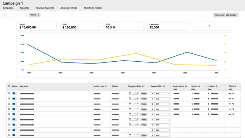 amazon-ppc-campaign example