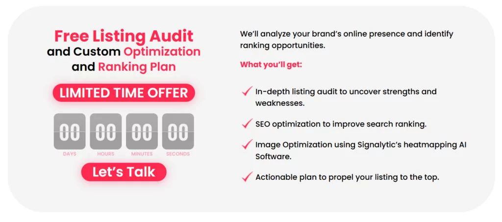 Free amazon listing optimization