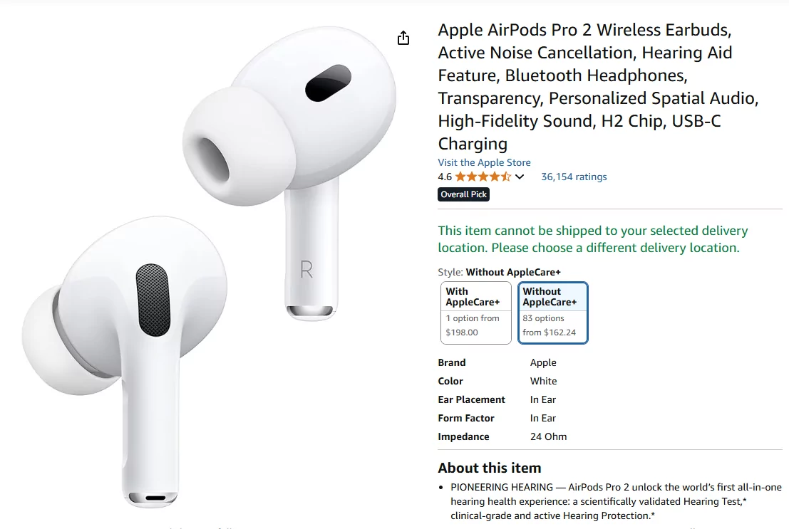 amazon two part title example